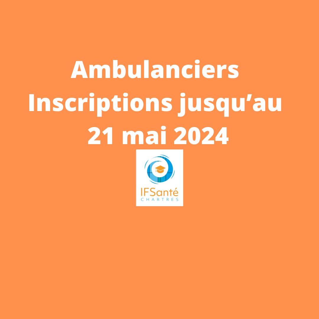 inscriptions ambulanciers