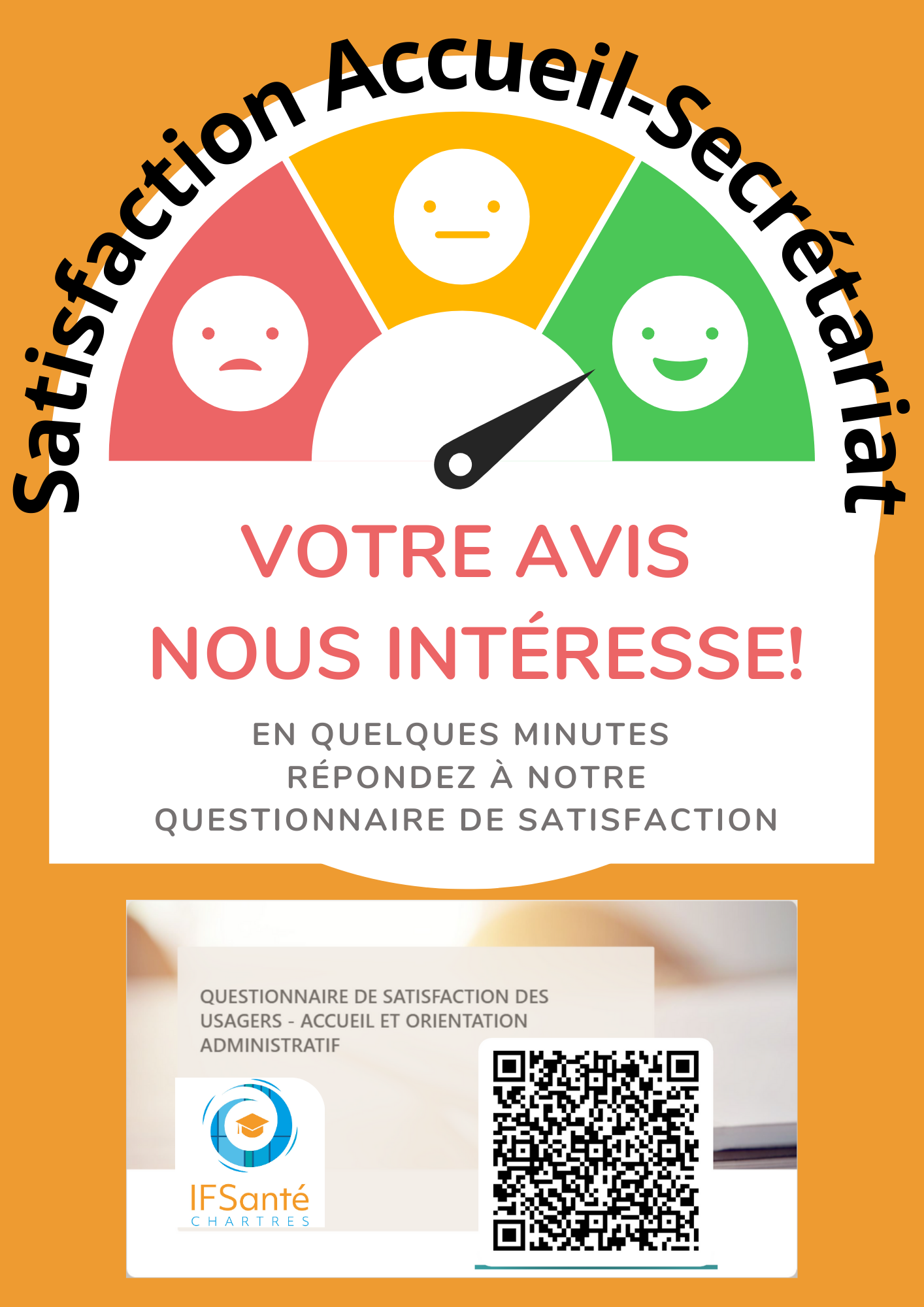 Questionnaire satisfaction accueil 2025