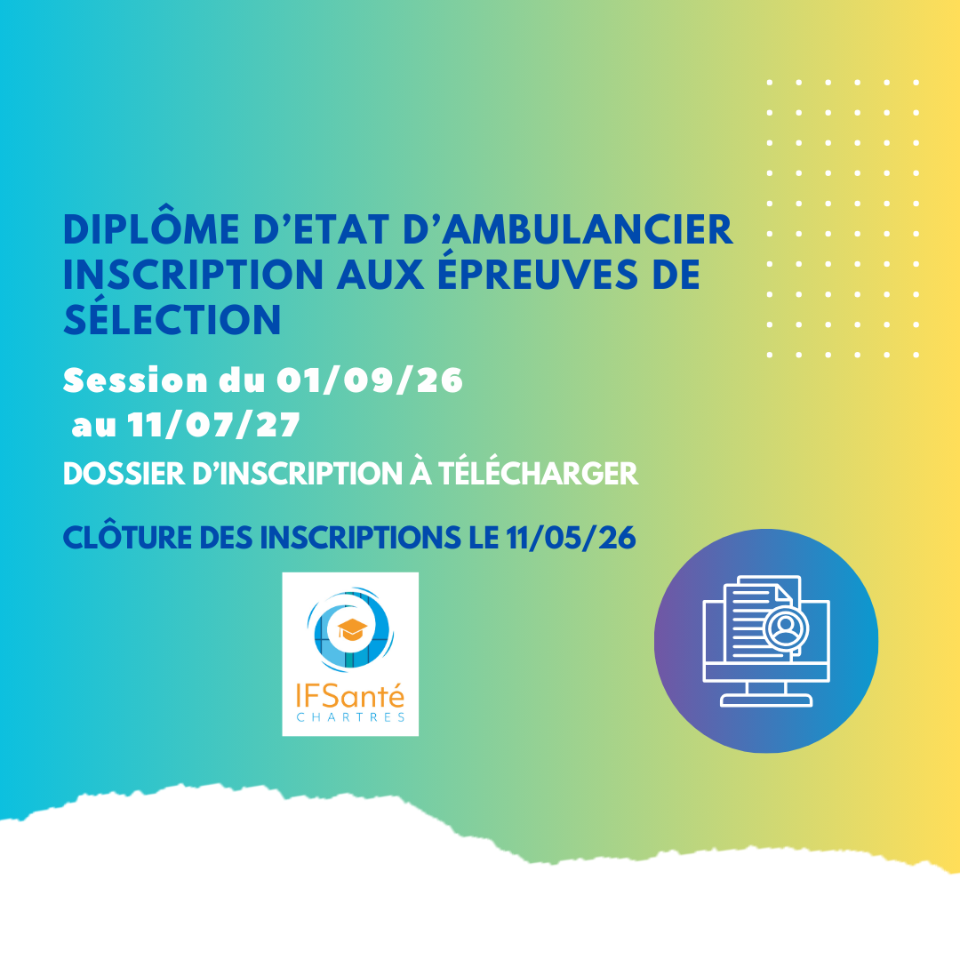 sélection ambulancier 2026